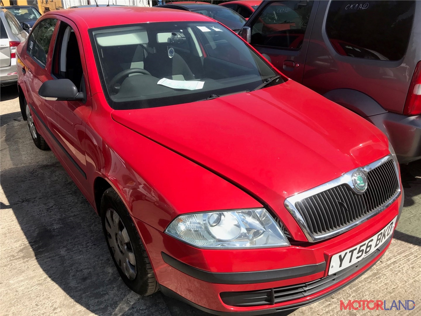 Недавно поступивший автомобиль Skoda Octavia (A5) 2004-2008 - разборочный  номер t22318