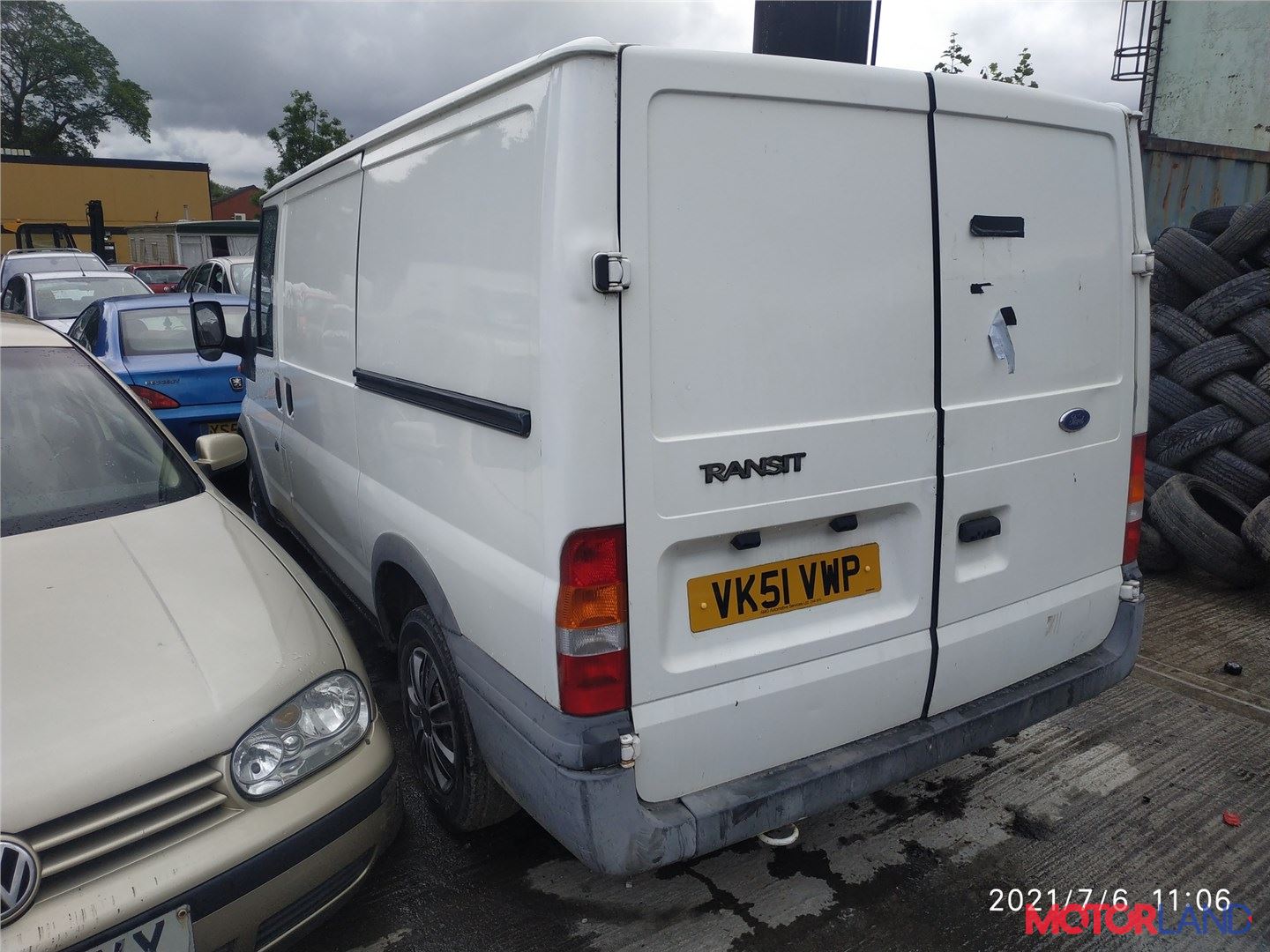 Недавно поступивший автомобиль Ford Transit 2000-2006 - разборочный номер  t22514