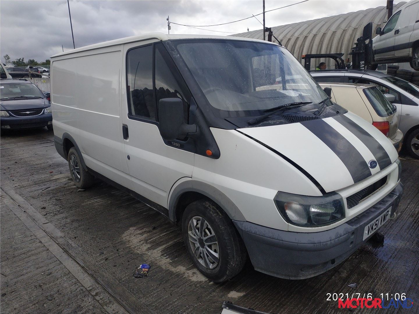 Недавно поступивший автомобиль Ford Transit 2000-2006 - разборочный номер  t22514