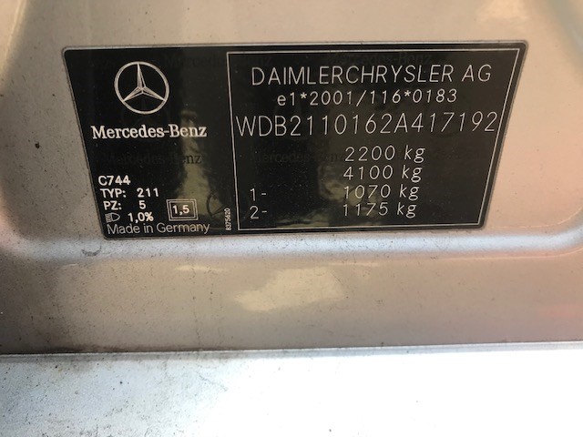 A2118800228 Петля капота правая Mercedes-Benz E-Class W211 2002-2009 2003