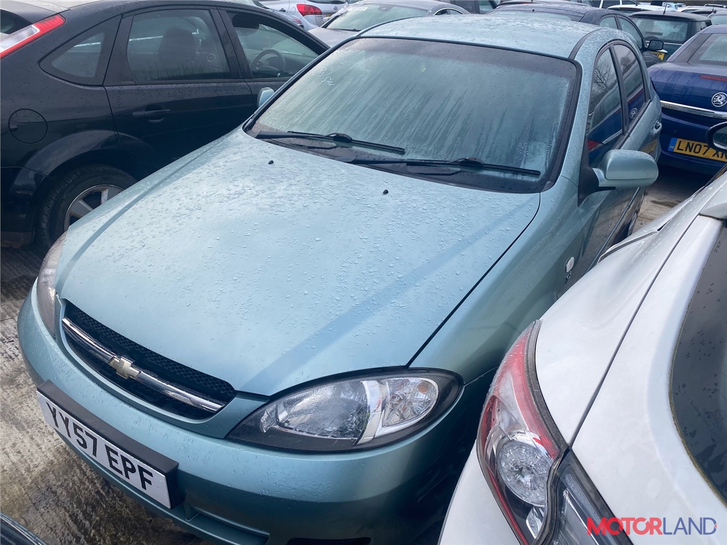 Недавно поступивший автомобиль Chevrolet Lacetti - разборочный номер t24839