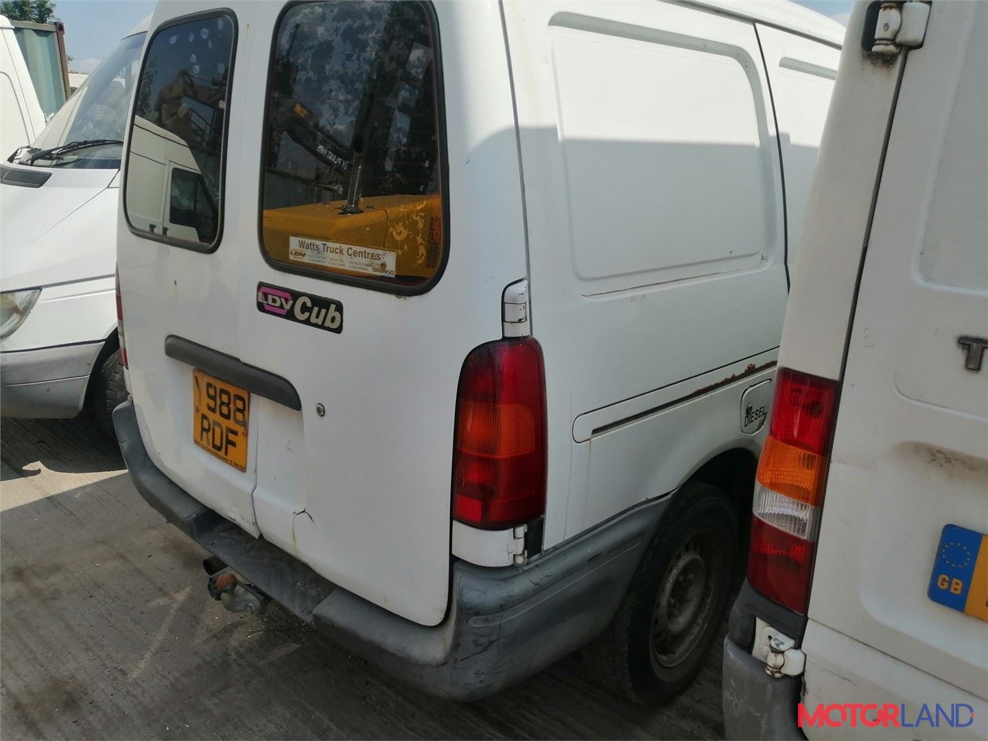 Недавно поступивший автомобиль Nissan Vanette 1994-2001 - разборочный номер  t24811