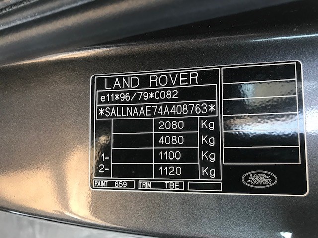 500500 Молдинг крыла перед. правая Land Rover Freelander 1 1998-2007 2004 DGP