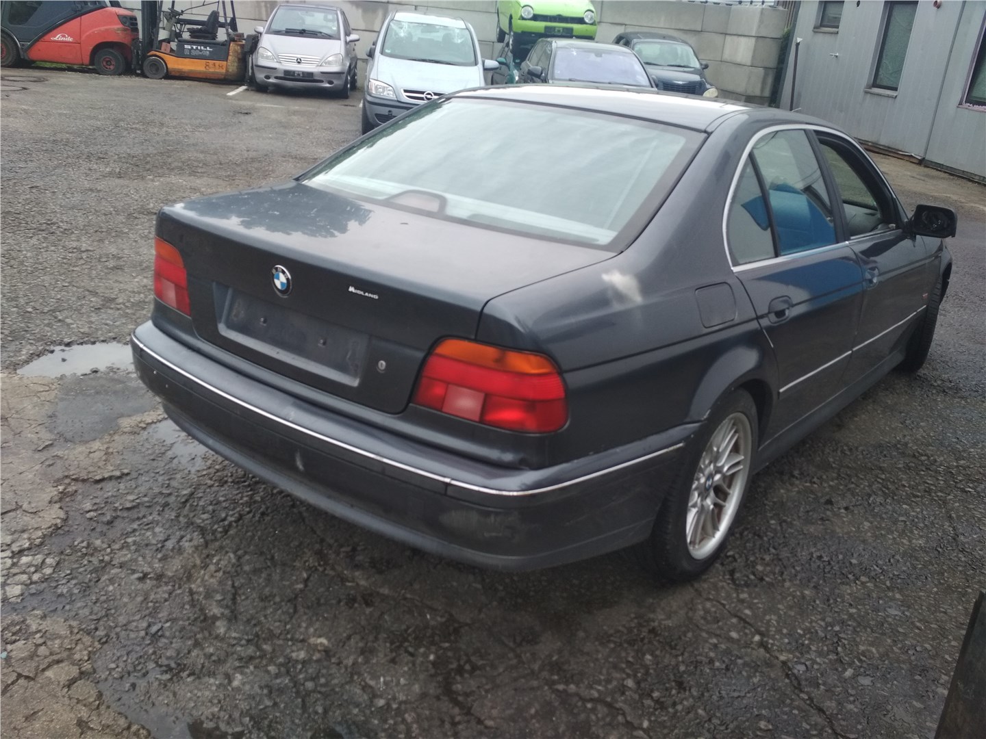 13351740160 Накладка декоративная на ДВС BMW 5 E39 1995-2003 1997
