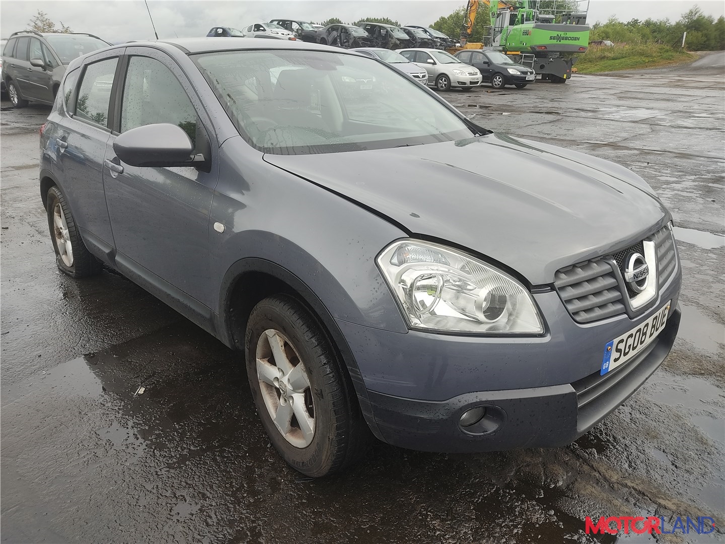 Недавно поступивший автомобиль Nissan Qashqai 2006-2013 - разборочный номер  x766