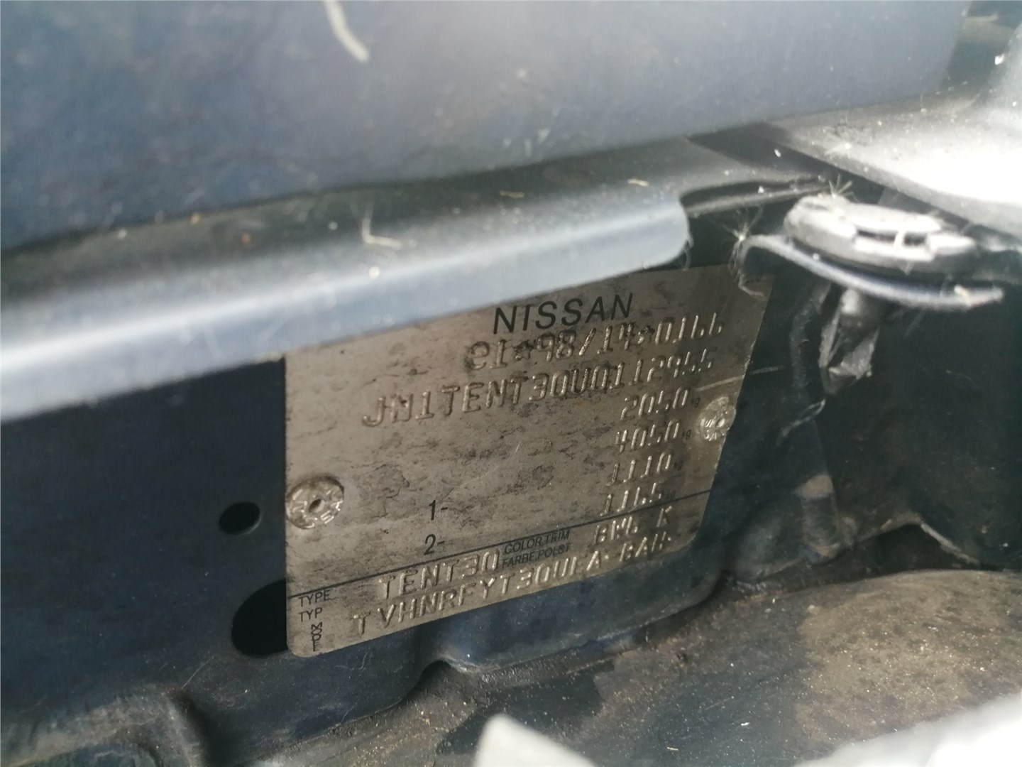 432068H701 Диск тормозной зад. Nissan X-Trail (T30) 2001-2006 2005
