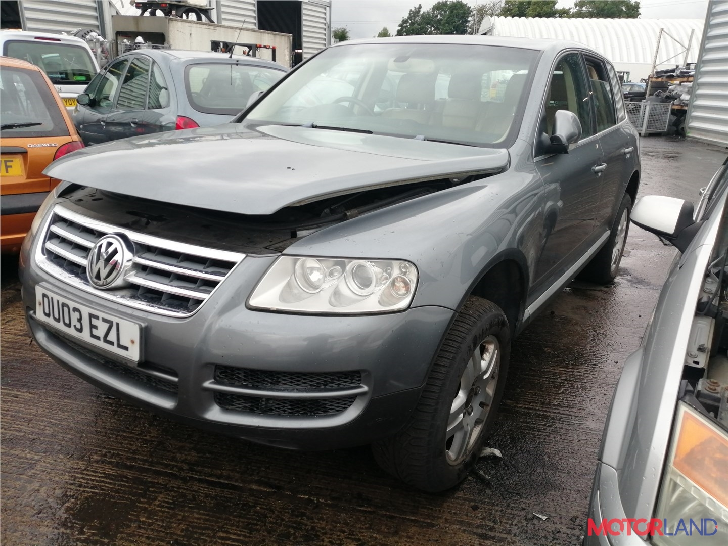 Недавно поступивший автомобиль Volkswagen Touareg 2002-2007 - разборочный  номер t22787