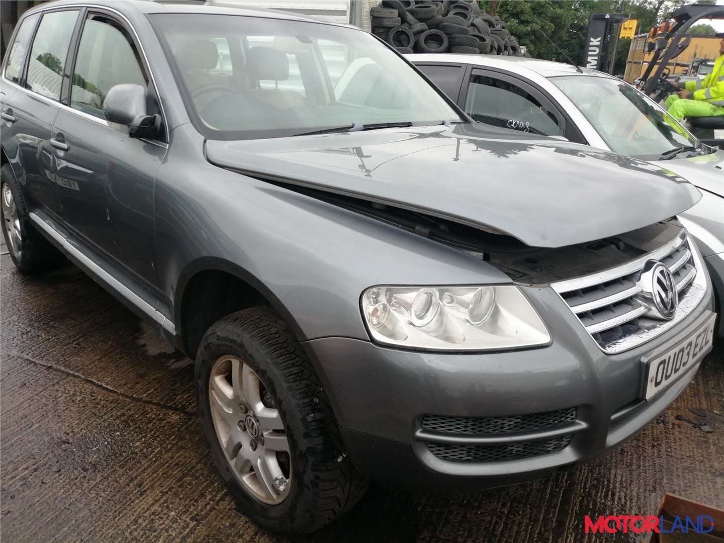 Недавно поступивший автомобиль Volkswagen Touareg 2002-2007 - разборочный  номер t22787