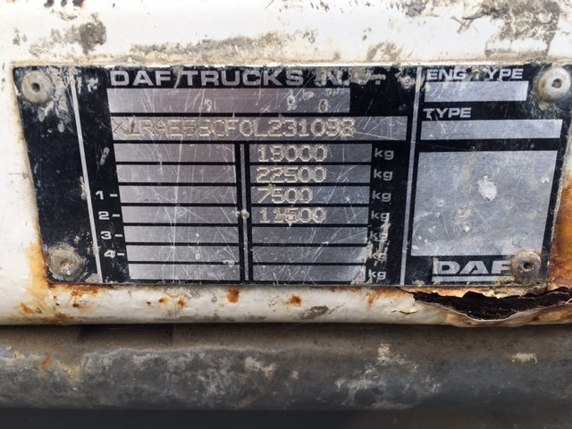 1405617 Амортизатор подвески DAF LF 55 2001-2013 2001