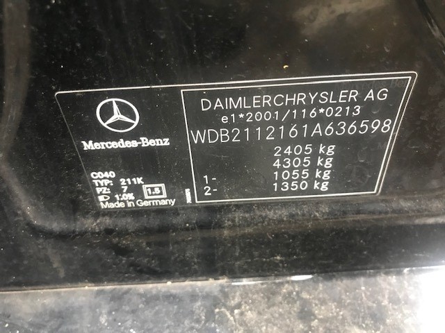 A2115450432 Блок комфорта Mercedes E W211 2002-2009 2004