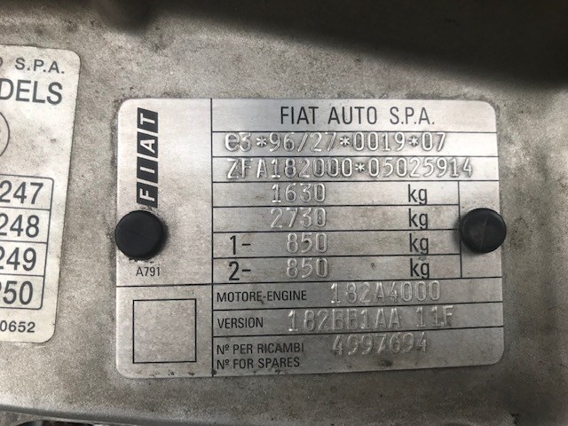 46438576 Компрессор кондиционера Fiat Brava 1996