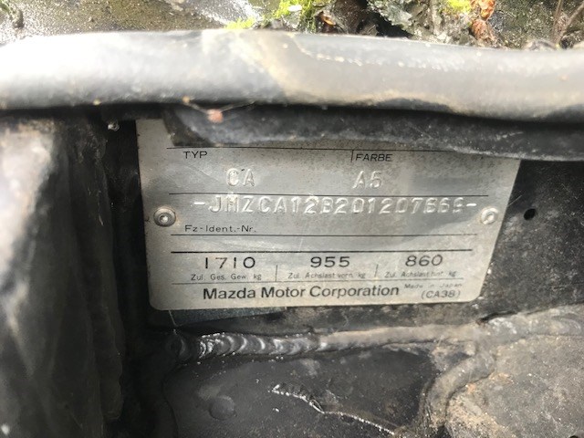 1972000060 Измеритель потока воздуха (расходомер) Mazda Xedos 6 2000