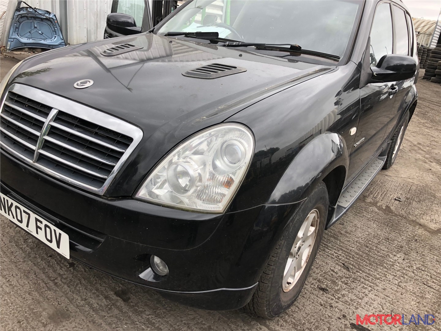 Недавно поступивший автомобиль SsangYong Rexton 2007-2012 - разборочный  номер t23061