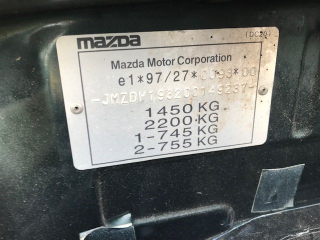 B3C715350 Бачок расширительный Mazda Demio 1997-2003 2002 B3C7-15-350