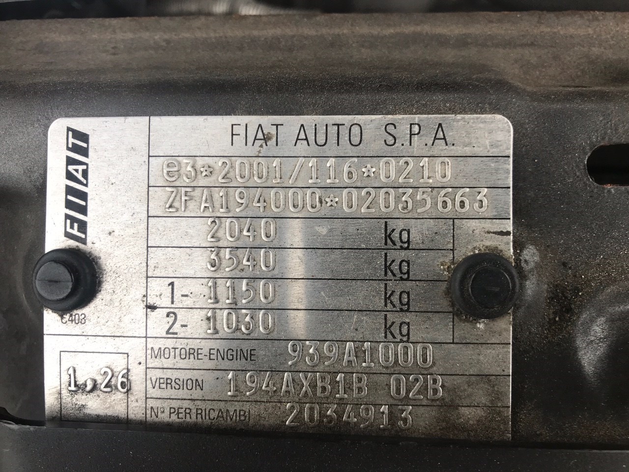 51754482 Бачок омывателя Fiat Croma 2005-2011 2006