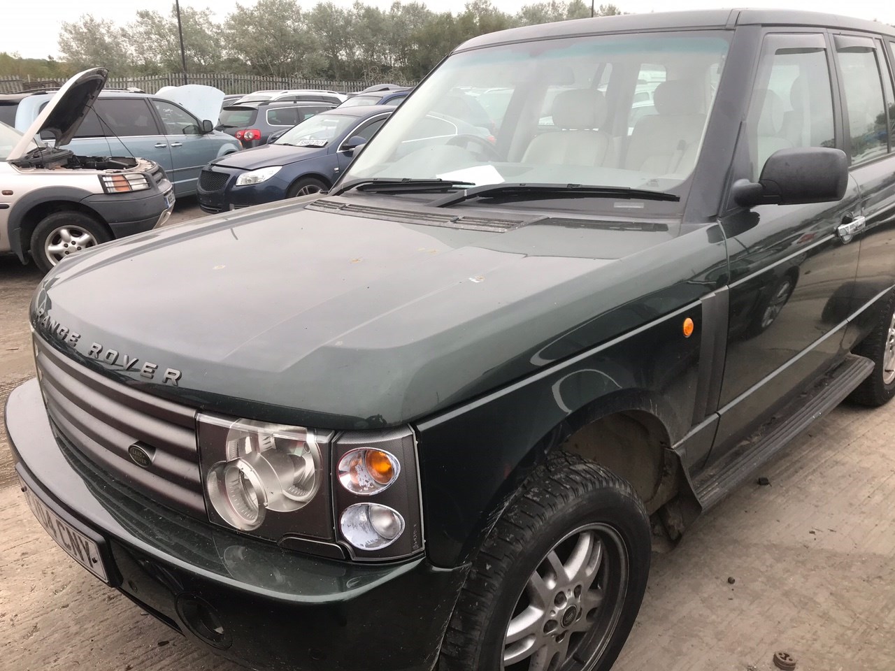 6754411 Подушка крепления двигателя левая Land Rover Range Rover 3 (LM)  2002-2012 2004 купить бу Z18400460 - iZAP24