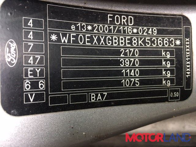 Ford Mondeo 4 2007-2015, разборочный номер 76469 #5