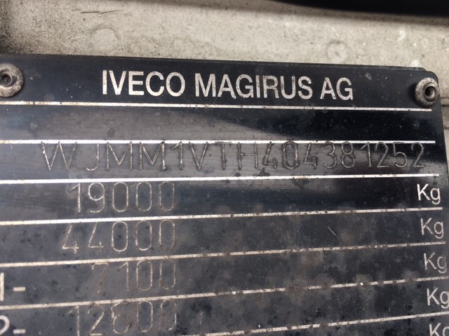 504029033 Накладка грузовой кабины Iveco Stralis 2007-2012 2007