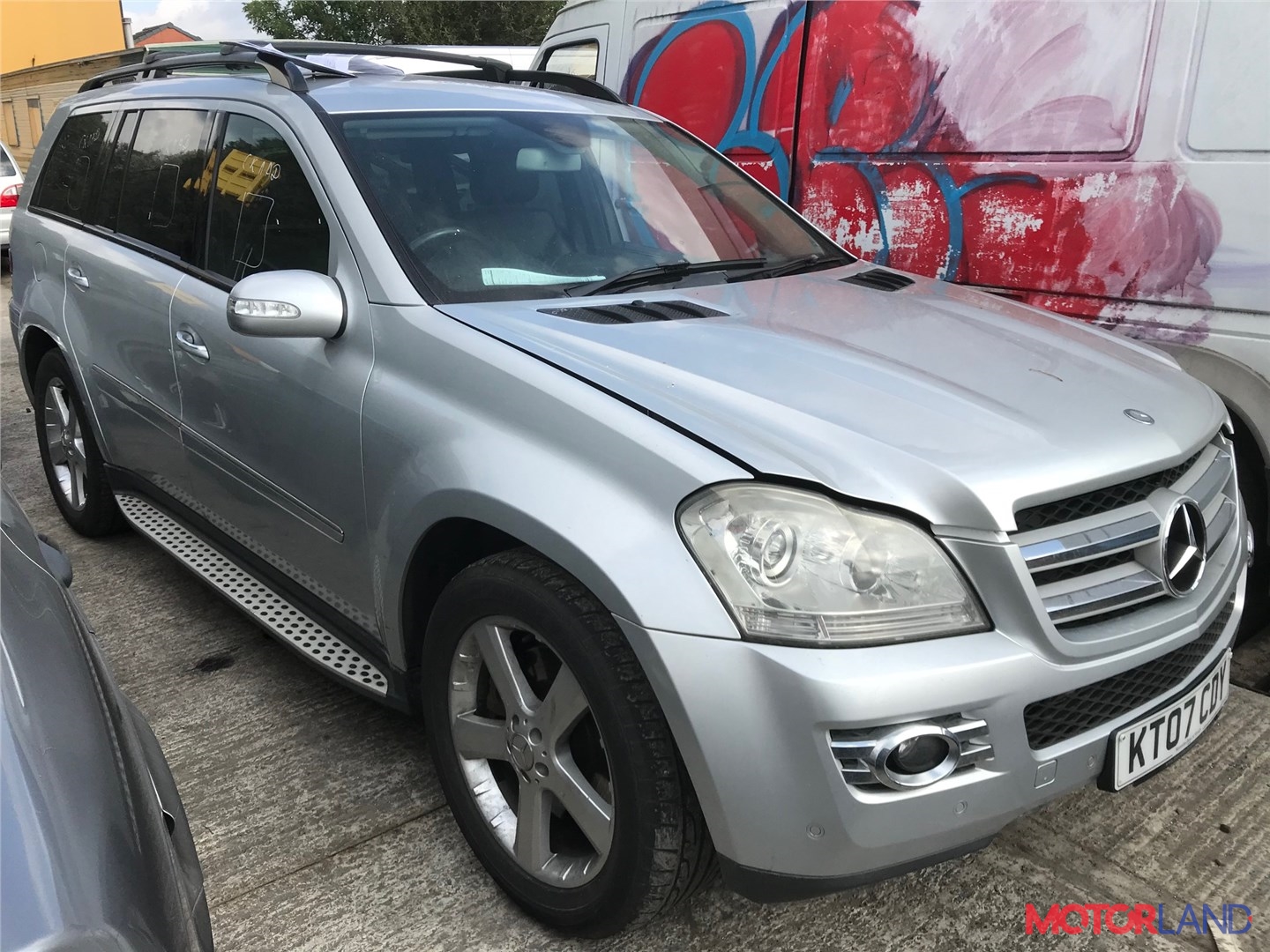 Недавно поступивший автомобиль Mercedes GL X164 2006-2012 - разборочный  номер t23474