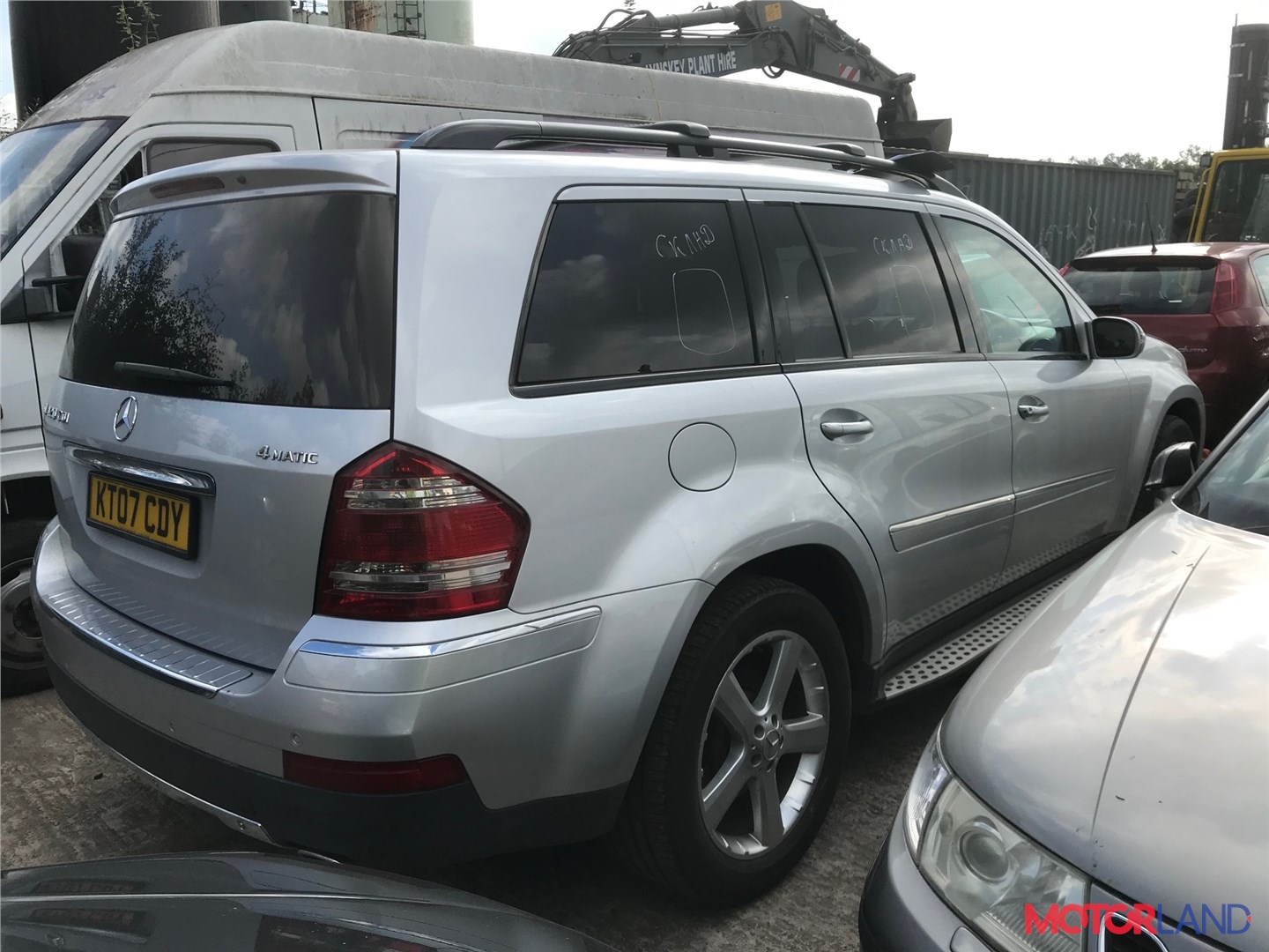 Недавно поступивший автомобиль Mercedes GL X164 2006-2012 - разборочный  номер t23474