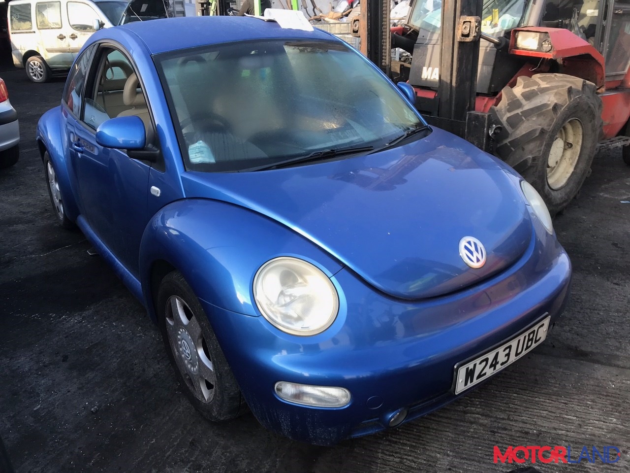 Недавно поступивший автомобиль Volkswagen Beetle 1998-2010 - разборочный  номер t23464