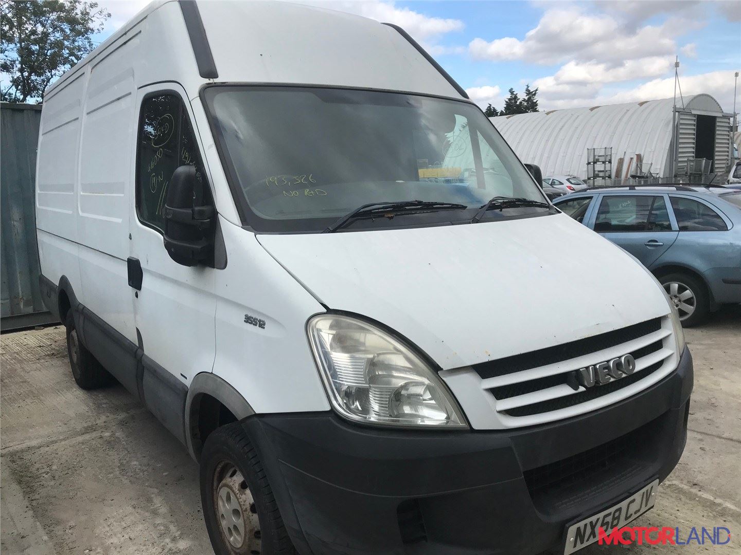 Недавно поступивший автомобиль Iveco Daily 4 2005-2011 - разборочный номер  t27417