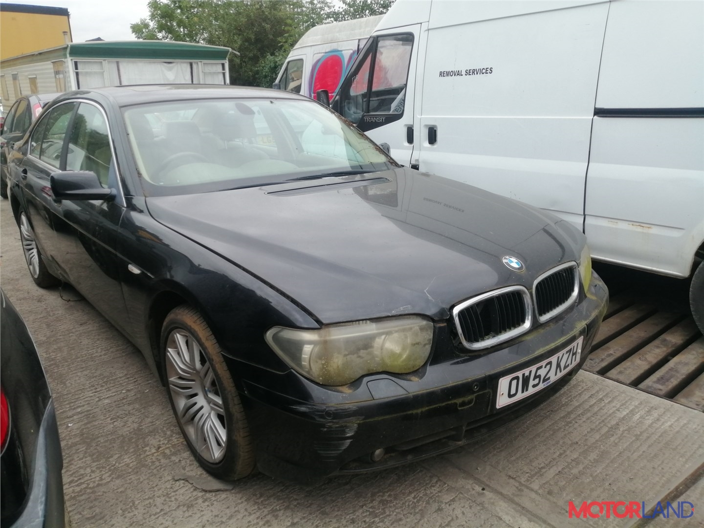 Недавно поступивший автомобиль BMW 7 E65 2001-2008 - разборочный номер  t23705