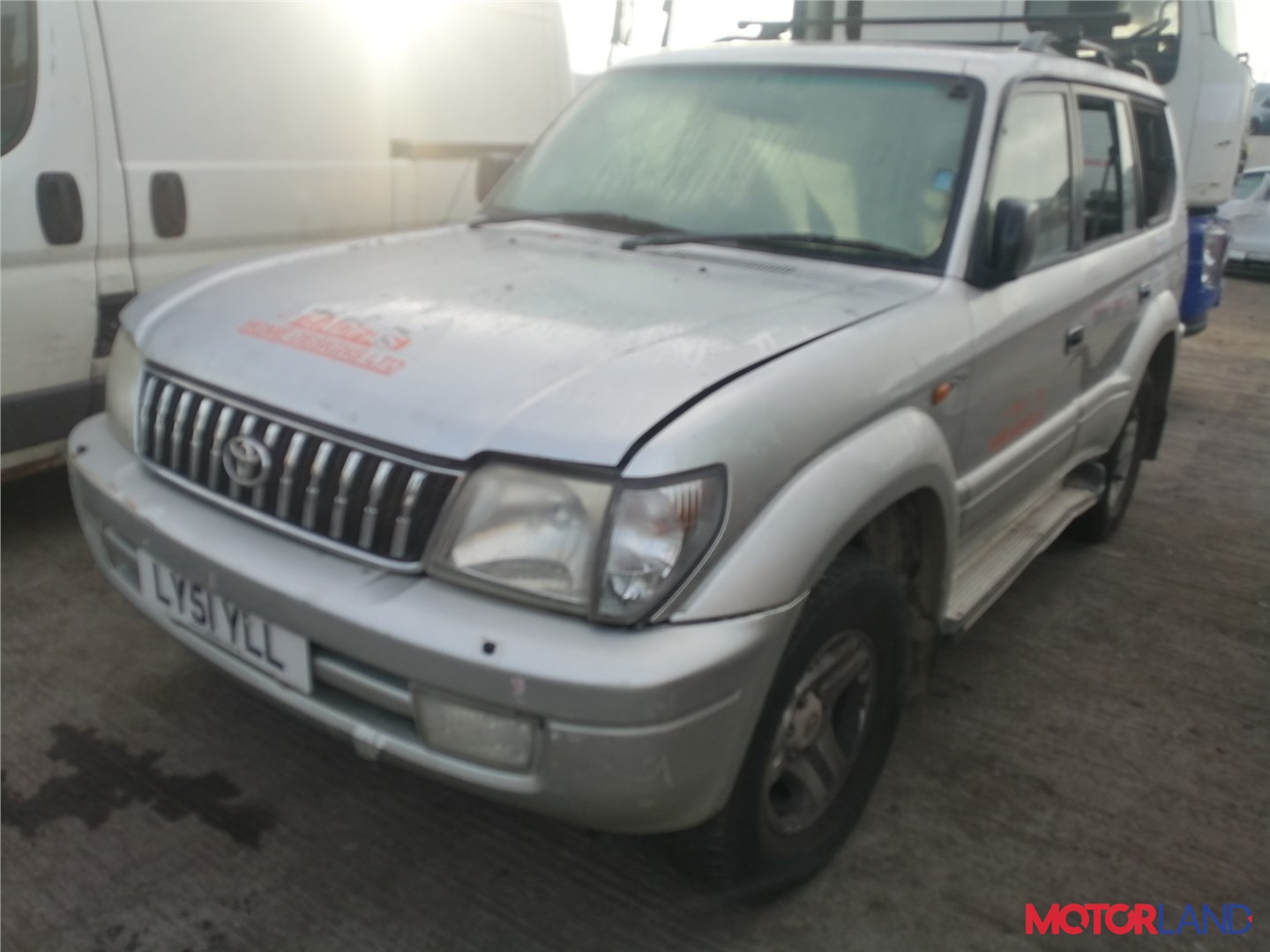 Недавно поступивший автомобиль Toyota Land Cruiser Prado (90) - 1996-2002 -  разборочный номер t24782