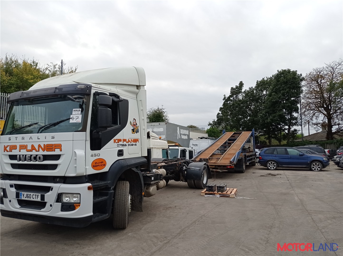 Недавно поступивший автомобиль Iveco Stralis 2007-2012 - разборочный номер  t24001