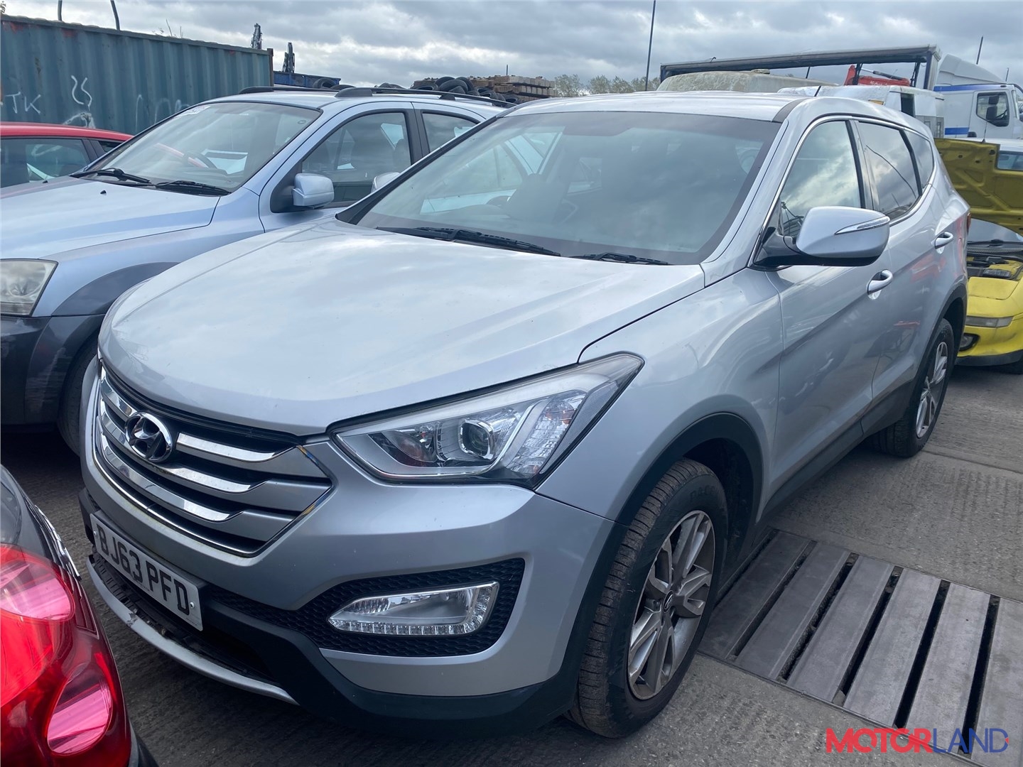 Недавно поступивший автомобиль Hyundai Santa Fe 2012-2016 - разборочный  номер t24339