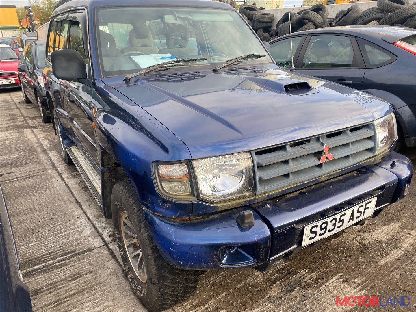 Недавно поступивший автомобиль Mitsubishi Pajero 1990-2000 - разборочный  номер t24279