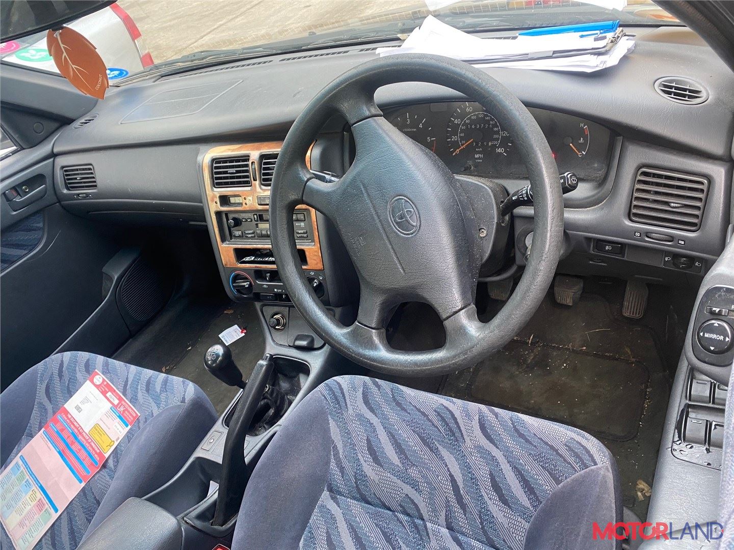 Недавно поступивший автомобиль Toyota Carina E 1992-1997 - разборочный  номер t24426