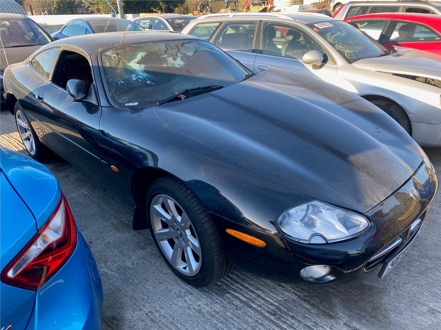 Суппорт зад. левая Jaguar XK 1996-2004 2001