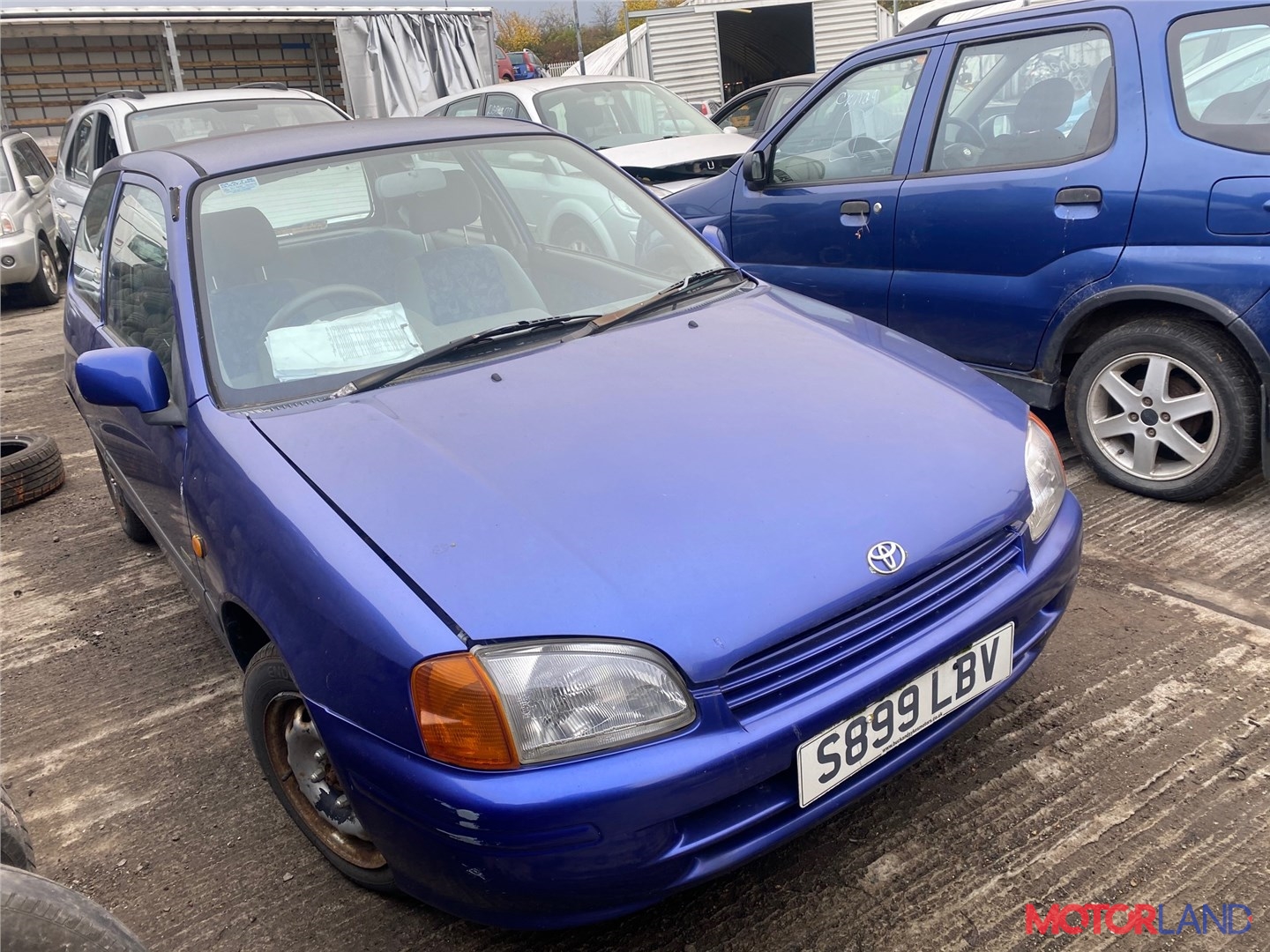 Недавно поступивший автомобиль Toyota Starlet 1996-1999 - разборочный номер  t24679