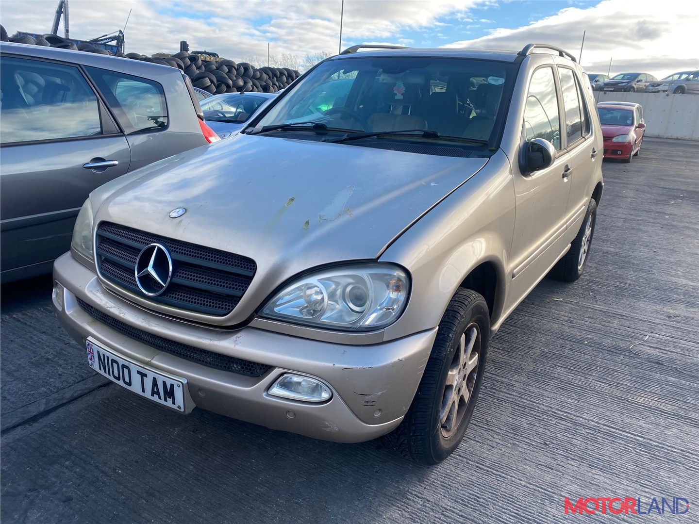 Недавно поступивший автомобиль Mercedes ML W163 1998-2004 - разборочный  номер t24721