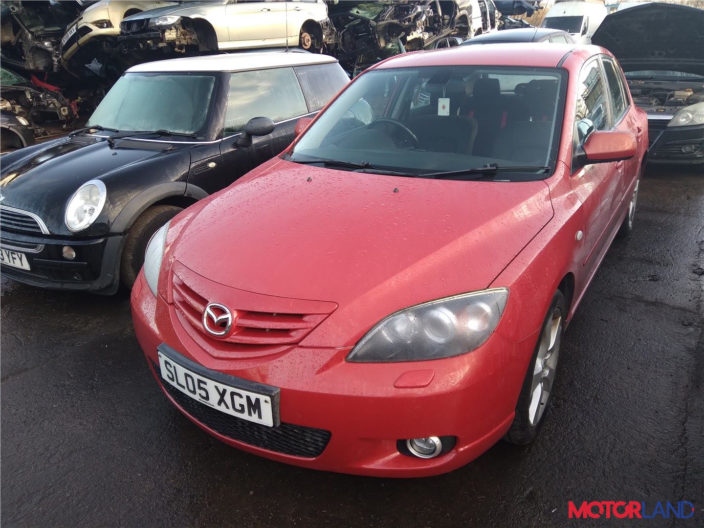 Недавно поступивший автомобиль Mazda 3 (BK) 2003-2009 - разборочный номер  x1189