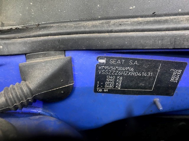 6X0511115 Пружина подвески зад. левая=правая Seat Arosa 1997-2001 1999
