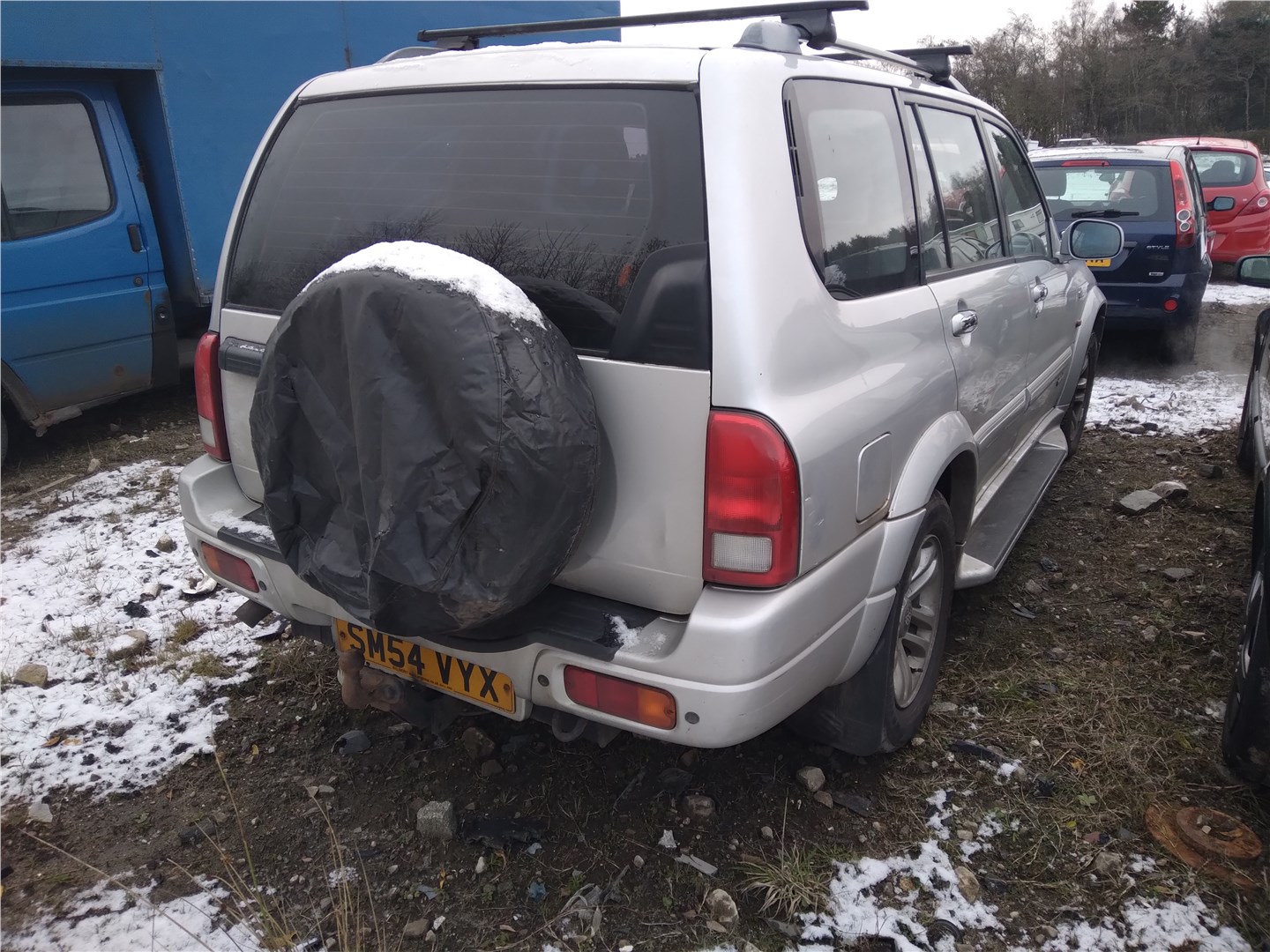 8396165D00 Кронштейн запасного колеса Suzuki Grand Vitara XL-7 2001-2006 2004 83961-65D00