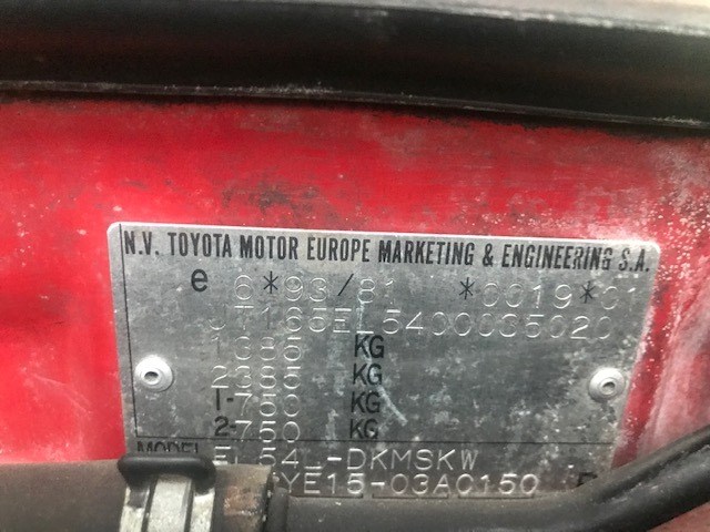 3147010040 Цилиндр сцепления рабочий Toyota Paseo 1998