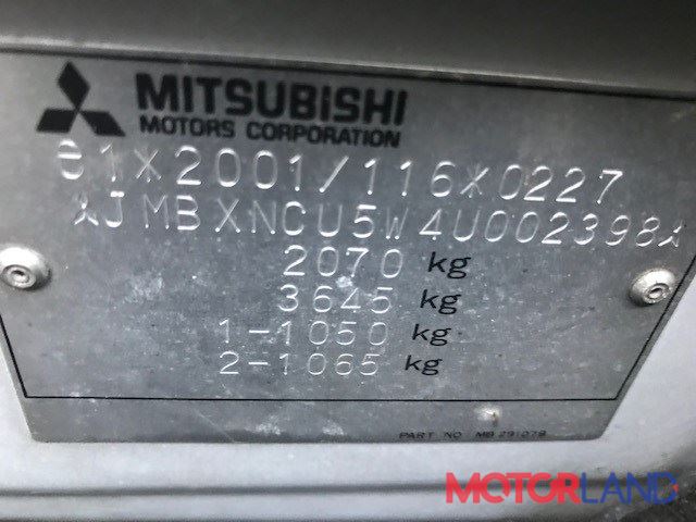 Mitsubishi Outlander 2003-2009, разборочный номер V3818 #5