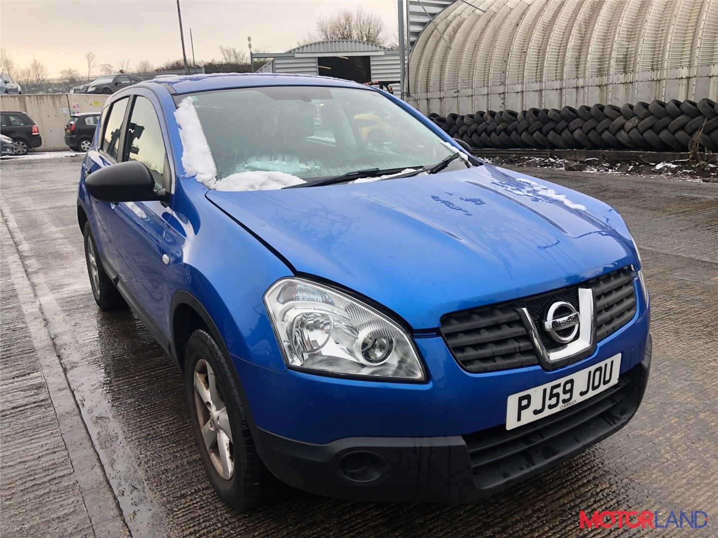 Недавно поступивший автомобиль Nissan Qashqai 2006-2013 - разборочный номер  t25124