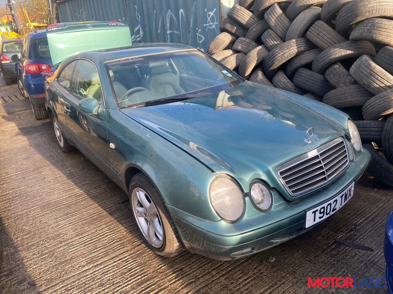 Недавно поступивший автомобиль Mercedes CLK W208 1997-2002 - разборочный  номер t25173