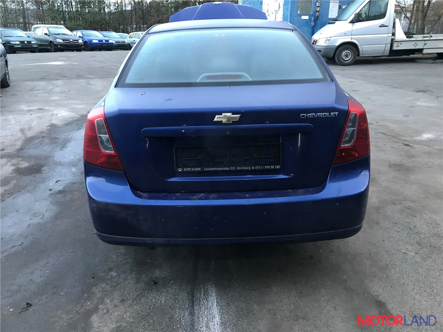 Недавно поступивший автомобиль Chevrolet Lacetti - разборочный номер v3827