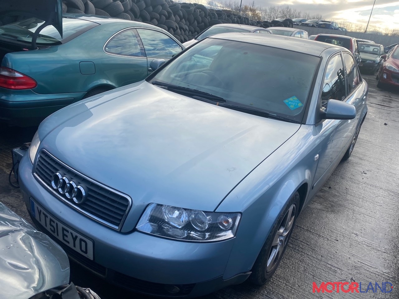 Недавно поступивший автомобиль Audi A4 (B6) 2000-2004 - разборочный номер  t25171