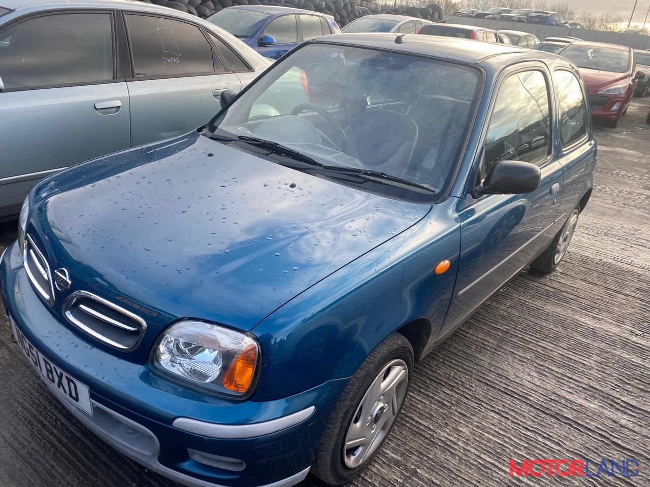 Недавно поступивший автомобиль Nissan Micra K11E 1992-2002 - разборочный  номер t25172