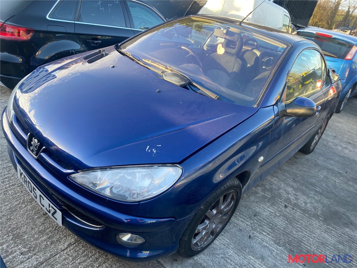 Недавно поступивший автомобиль Peugeot 206 - разборочный номер t25219