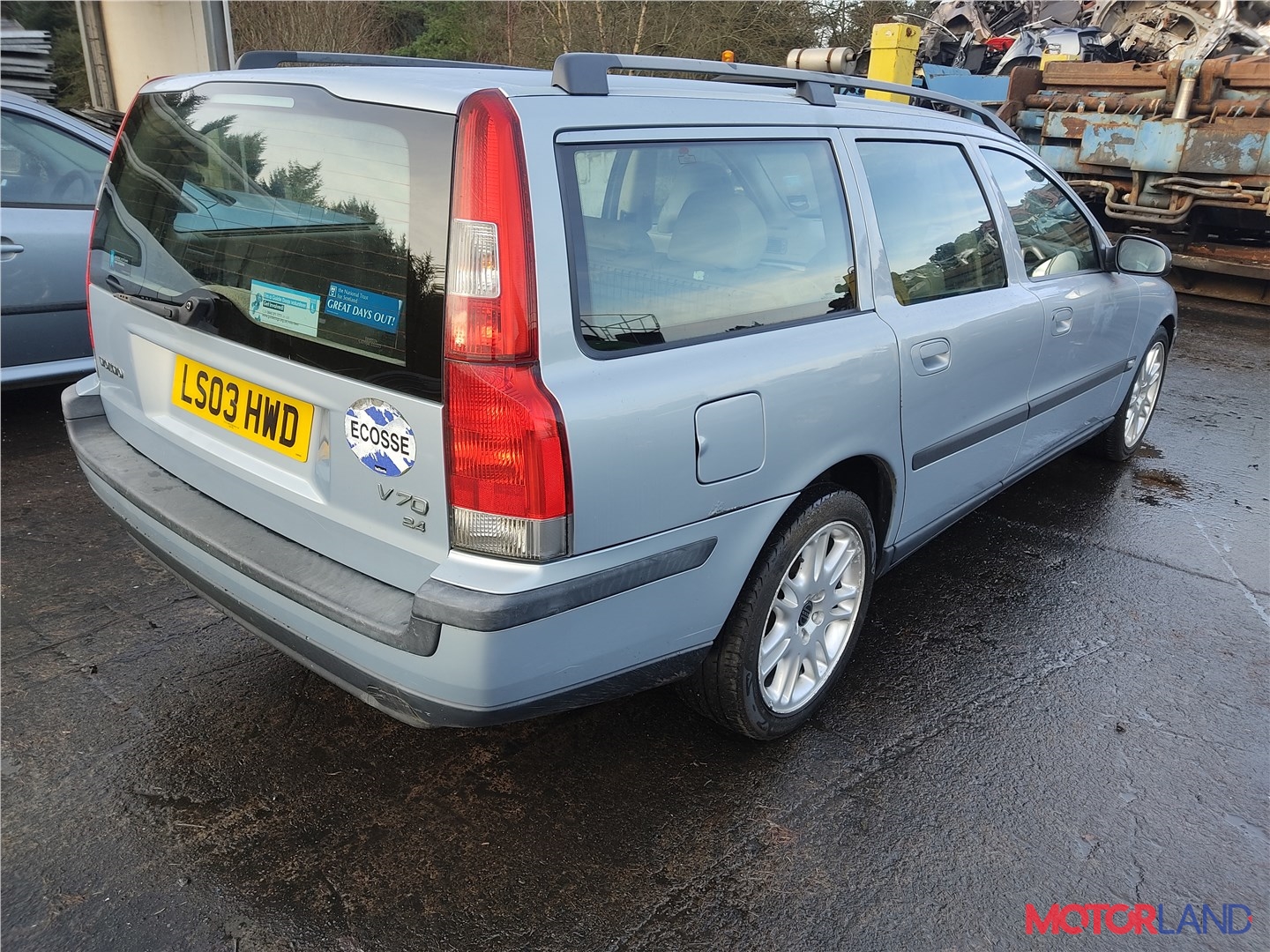 Недавно поступивший автомобиль Volvo V70 2001-2008 - разборочный номер x1244