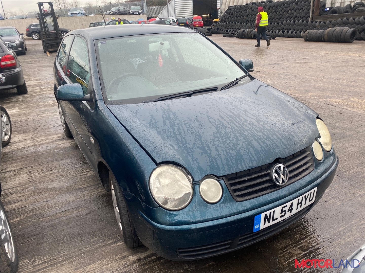 Недавно поступивший автомобиль Volkswagen Polo 2001-2005 - разборочный  номер t25279