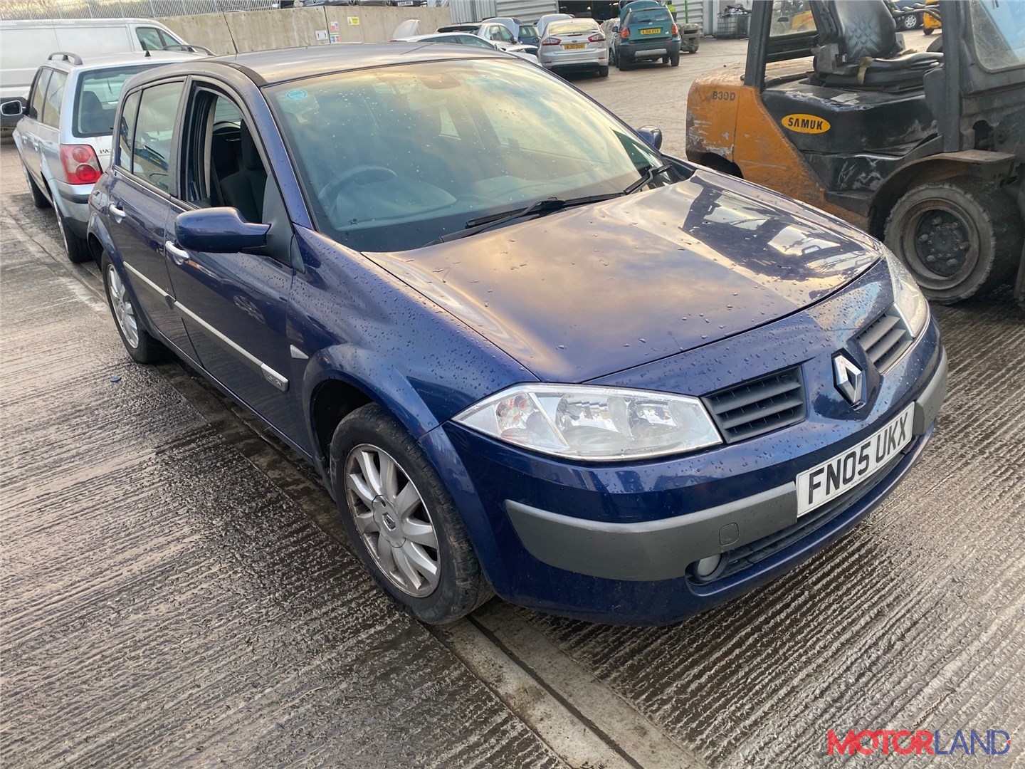 Недавно поступивший автомобиль Renault Megane 2 2002-2009 - разборочный  номер t25324