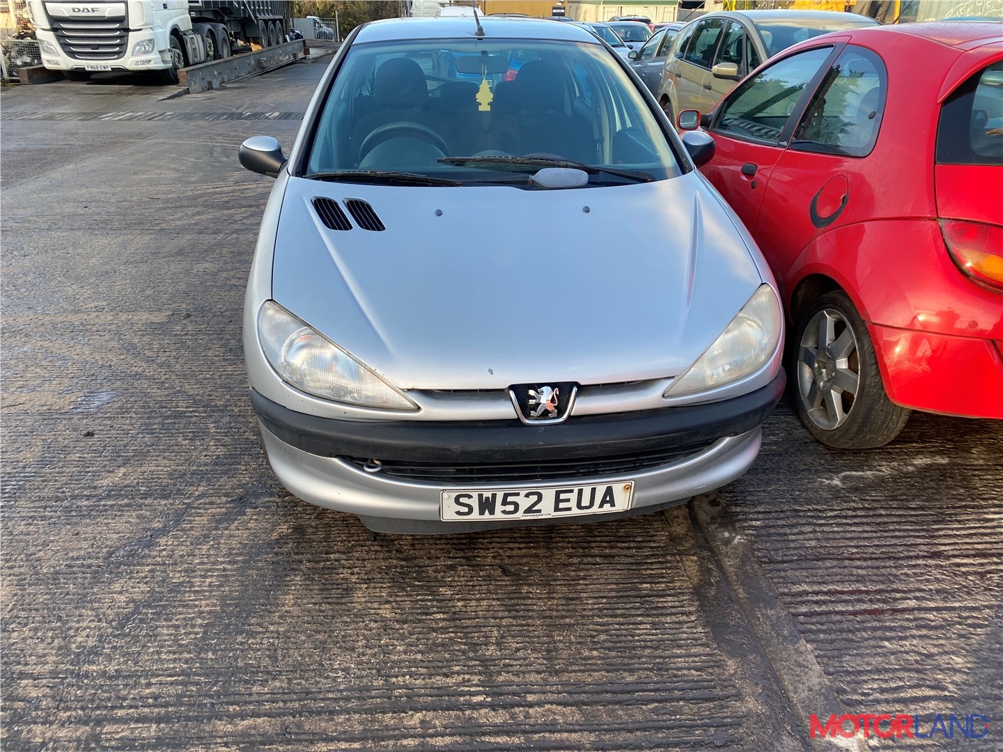 Недавно поступивший автомобиль Peugeot 206 - разборочный номер t25379